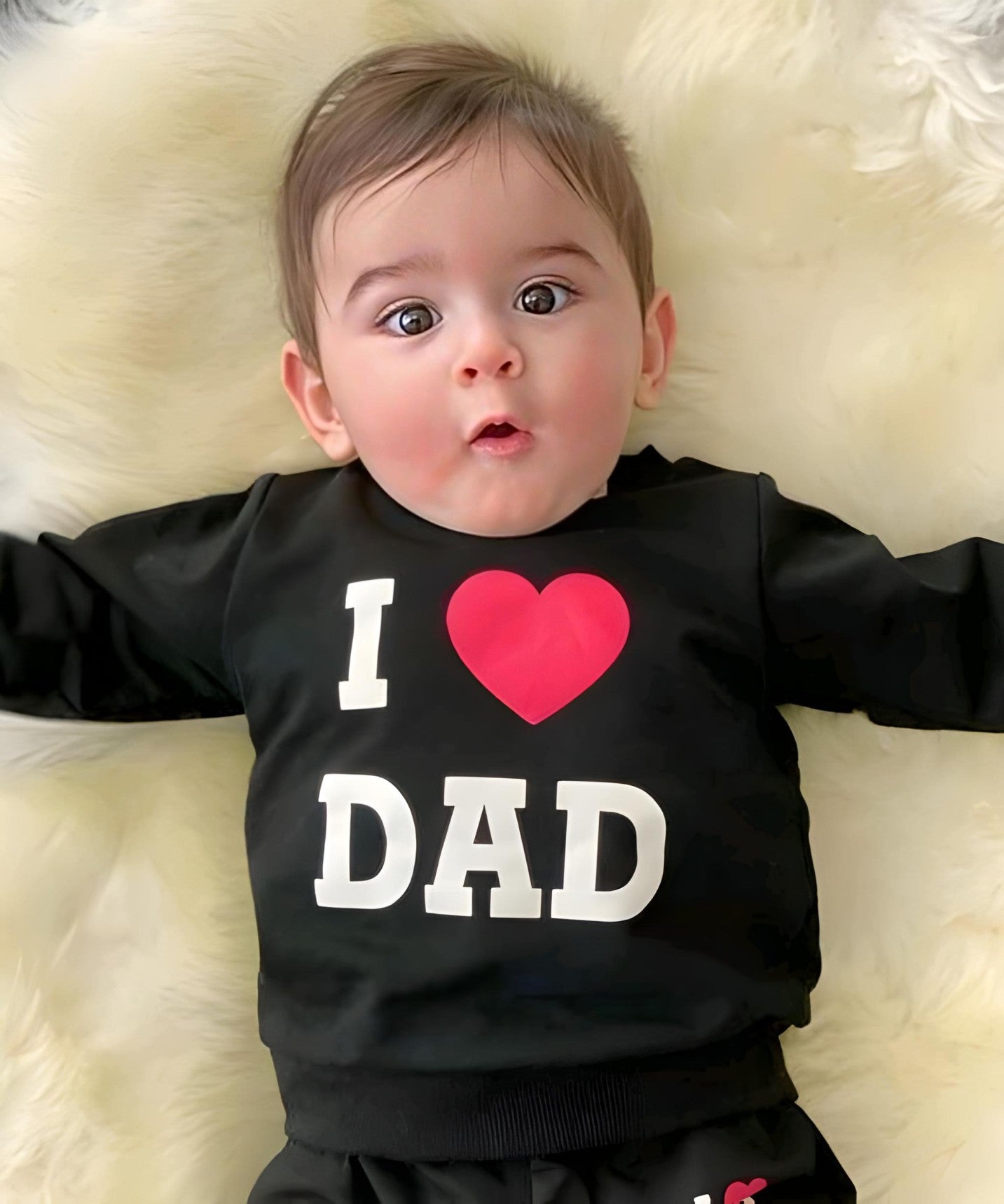 "I Love Dad" Set for Precious Little One