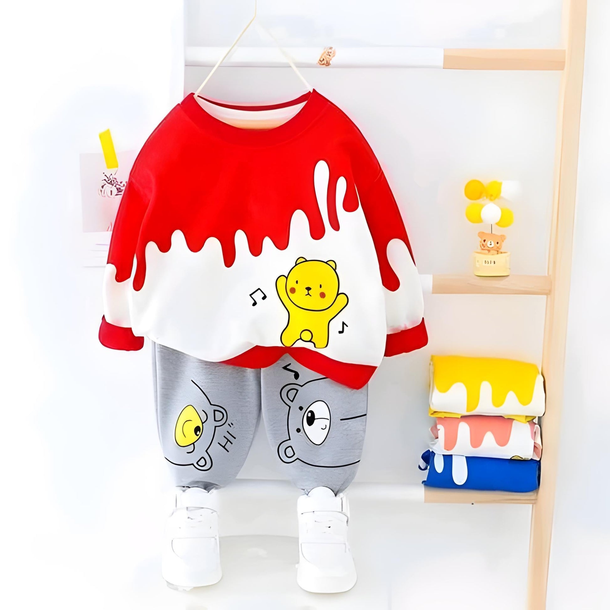 Modern Winter Teddy Set