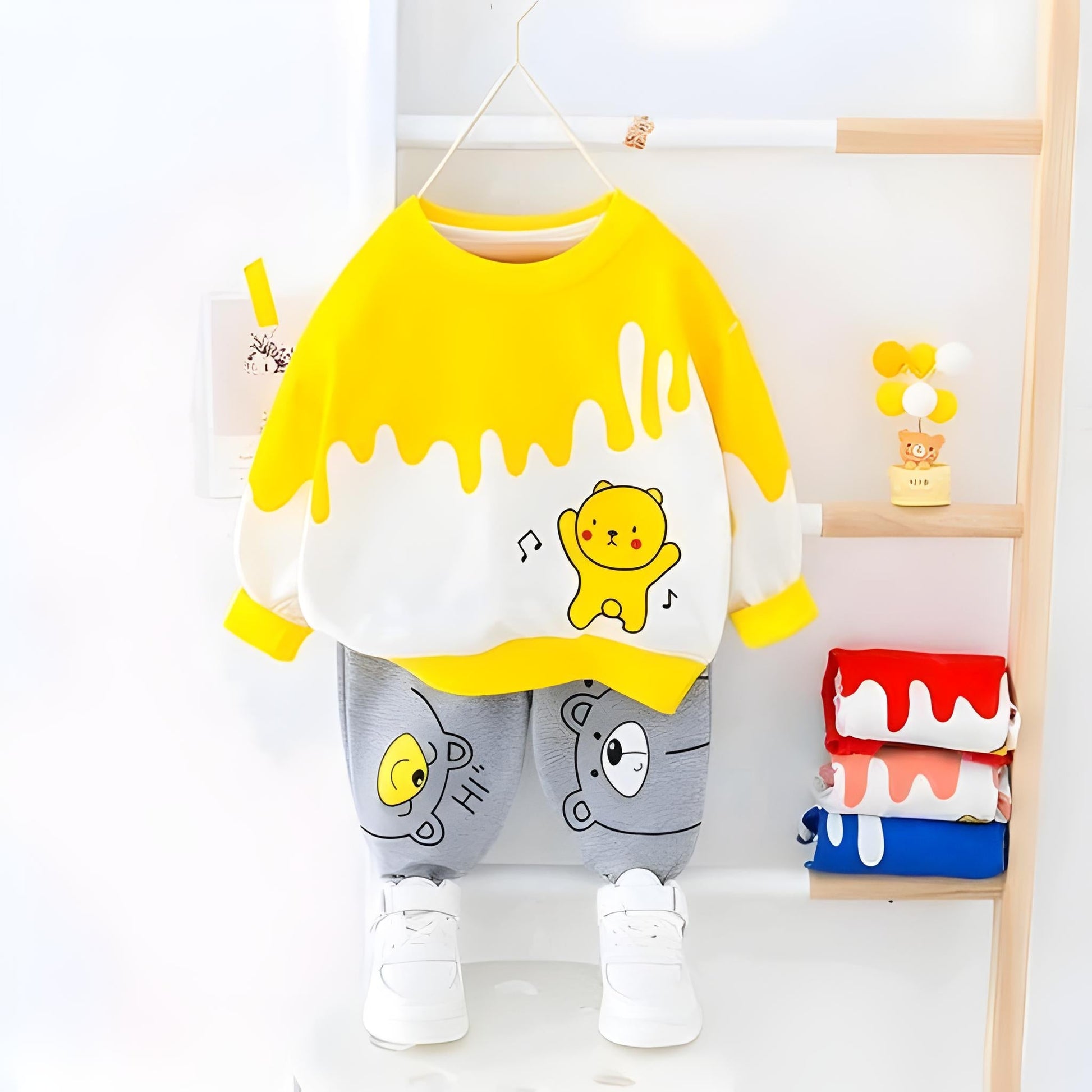 Modern Winter Teddy Set