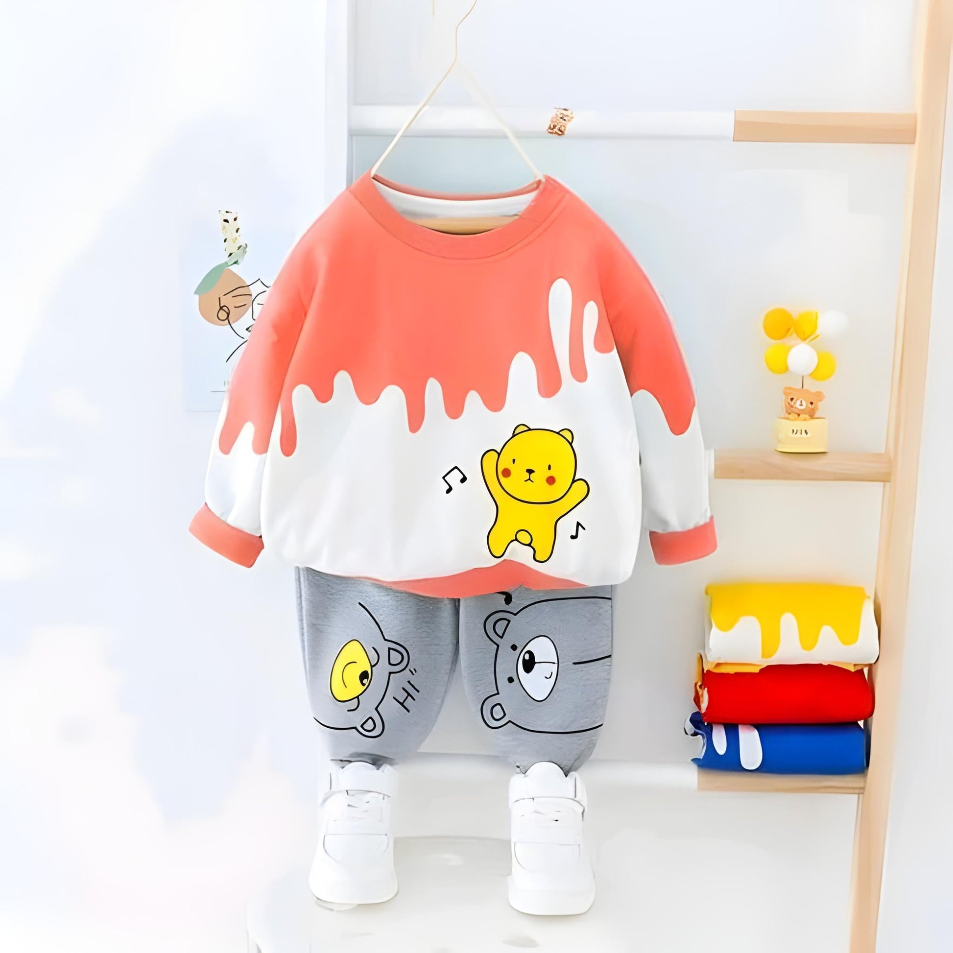 Modern Winter Teddy Set