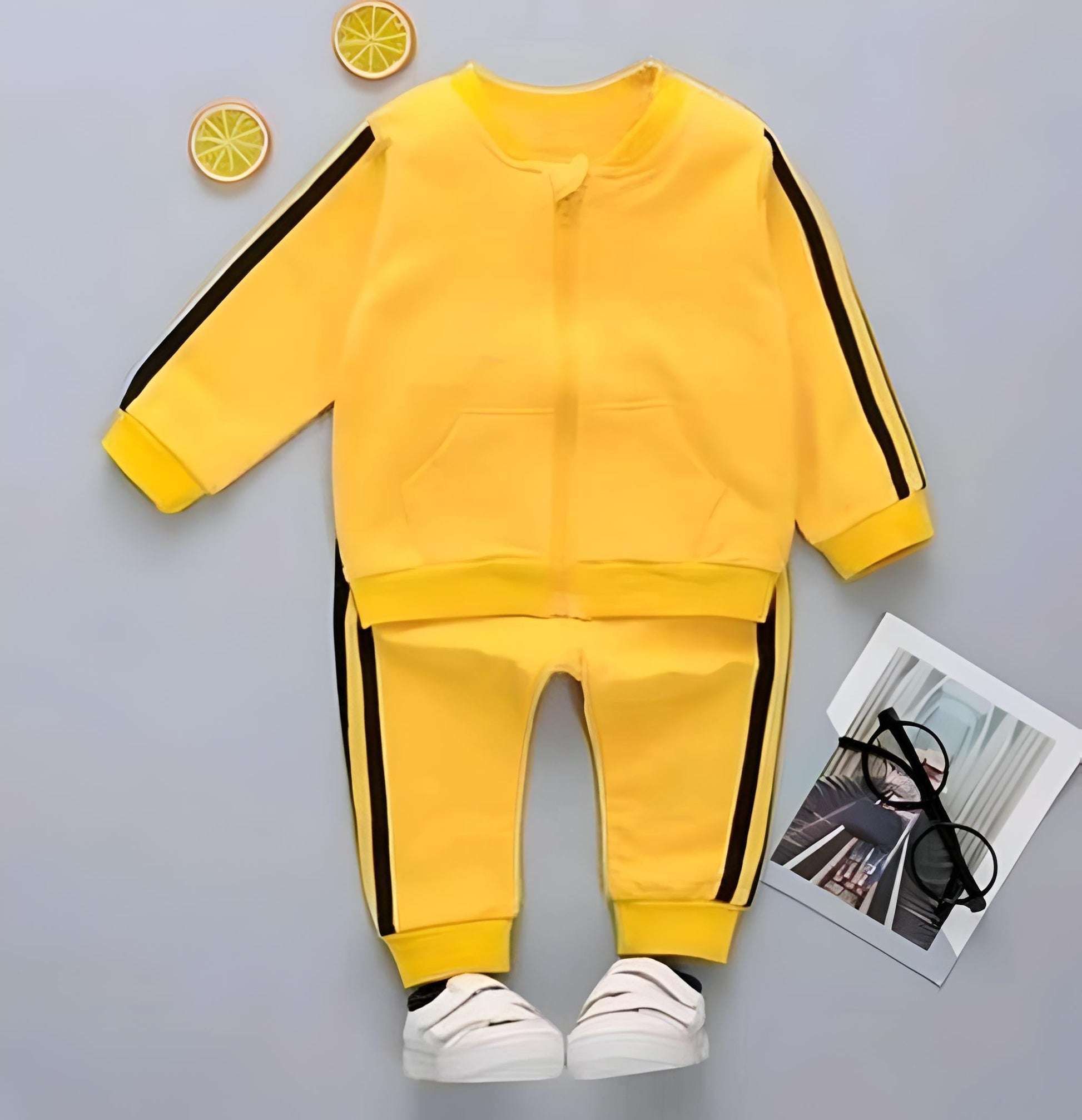 Frosty Fashion Adorable Winter Baby Set (Yellow)