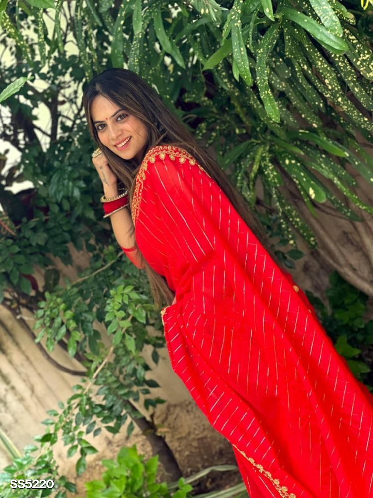 Modern Organza Silk Saree