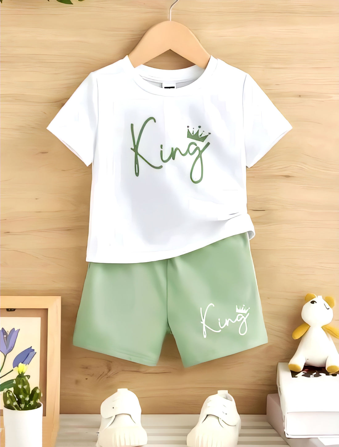 Trendy Modern Kids Top Bottom Set