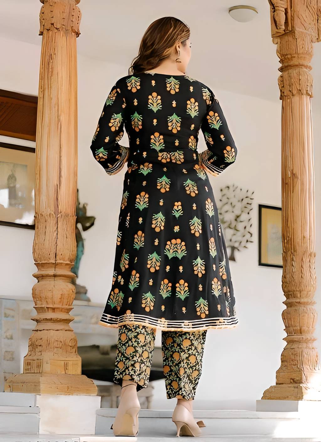 Beautiful Rajsthani Kurta Set