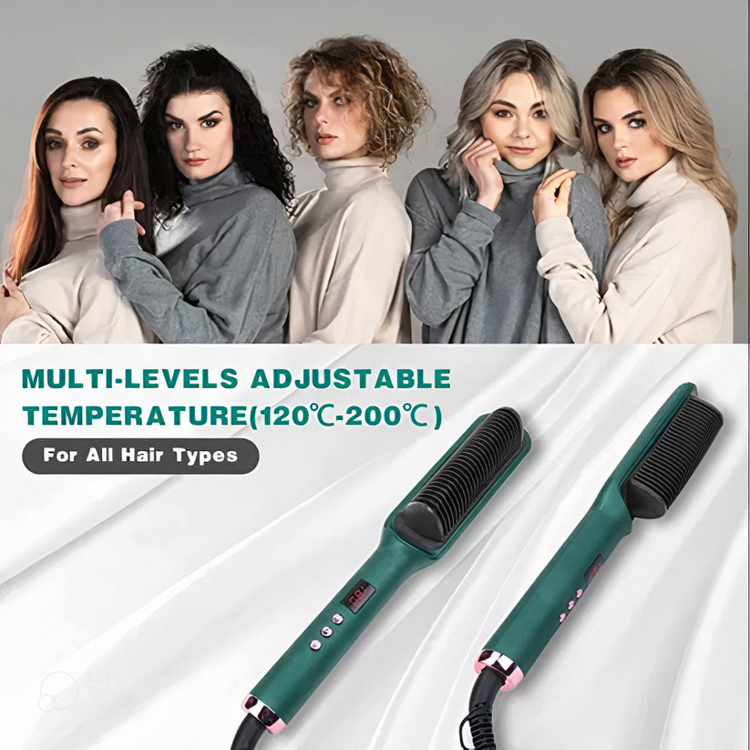 Trendy Straightener Brush